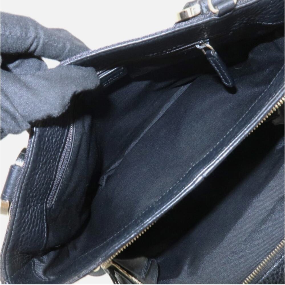 💎✨Beautiful✨💎Authentic BVLGARI Logo Mania Canvas Leather 2Way Bag Shoulder Bag - Picture 11 of 15